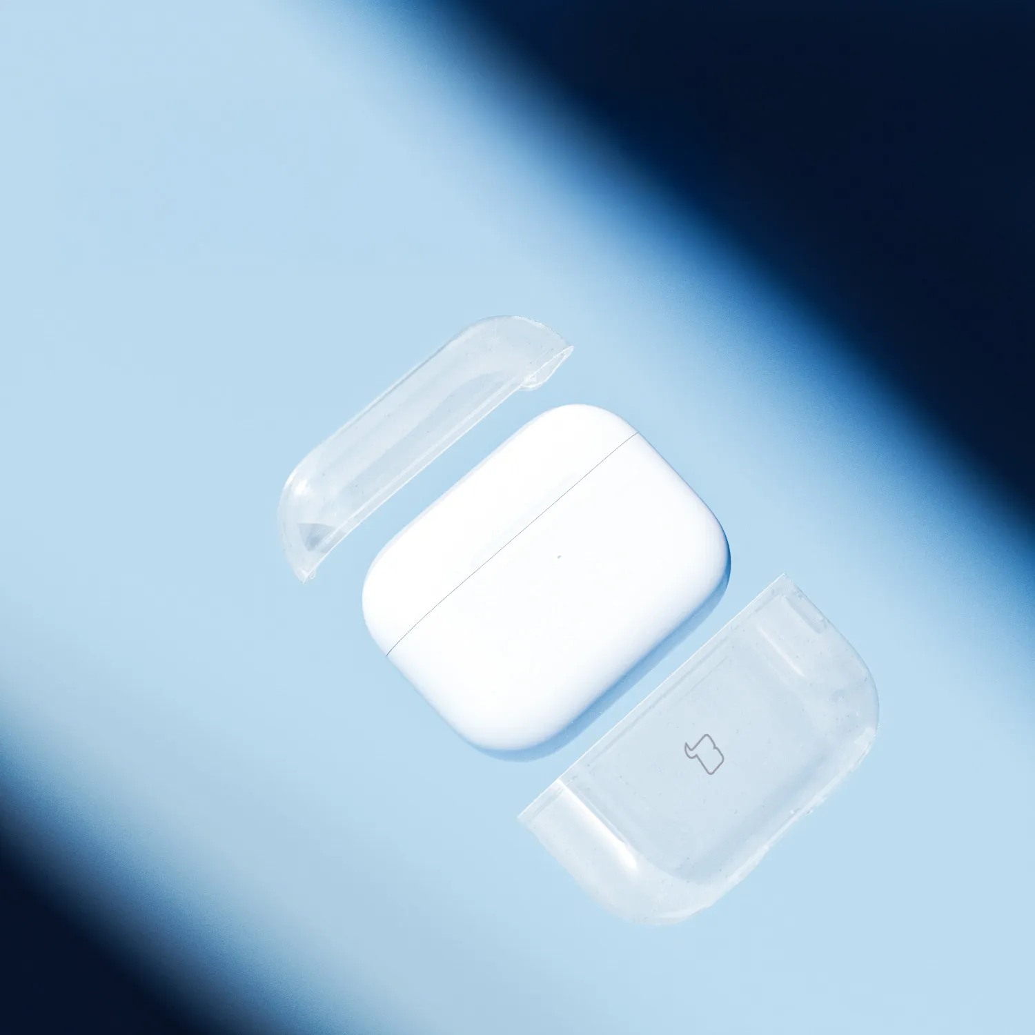 Case na słuchawki Bizon Case Headphone Clear do Airpods Pro 3